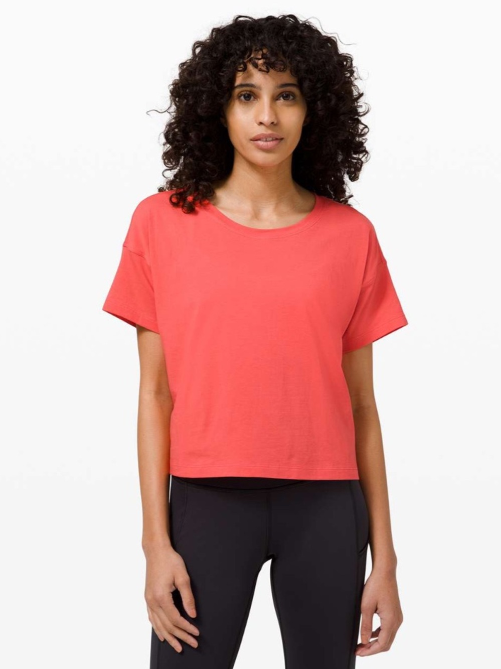 LULULEMON Cates Tee in Pink Punch